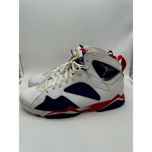 Nike Air Jordan‎ 7 Size 13.5 Retro Olympic Tinker Alternate 304775-123 main image 4